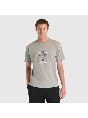 Nb New Balance MNT3510 Gri Erkek Tişört