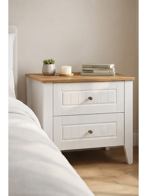 EUR064 Komodin Beyaz Sepet