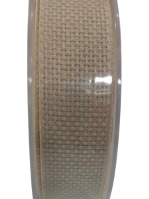 Akıllı Durak Keten Kurdele 25 mm Bej 2 Metre