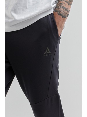 Airlife Sportswear Erkek Yan Fermuarlı Hafif Slim Eşofman Altı Lacivert
