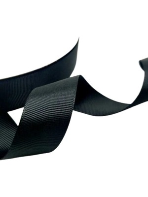 Akıllı Durak Grogren Kurdele 3 cm 10 Metre  Siyah