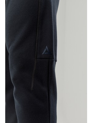 Airlife Fleece Erkek Içi Yünlü ve Ribana Paçalı Eşofman Altı Lacivert