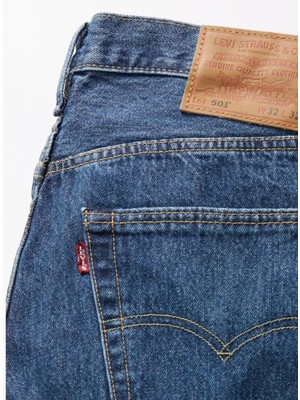 Levi's Taş Yıkama Mavisi - ® 501® Orijinal Kot