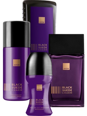Avon Black Suede Charm Erkek Parfüm ve Bakım Paketi
