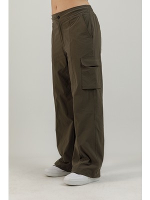 Airlife Verona Outdoor Zw-2 Kadın Kapaklı Cep ve Ayarlanabilir Paçalı Pantolon Haki