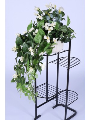 Yapay Çiçek Sitesi Saksılı Yapay Bitki Sarkan Sarmaşık Model 6