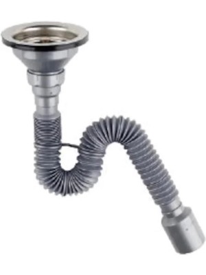 Belle Fusion Mey Ithalat® Çöpmak Kapalı Körüklü Evye Sifonu 50 mm