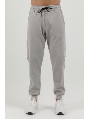 Airlife Fleece Erkek Içi Yünlü ve Ribana Paçalı Eşofman Altı Gri