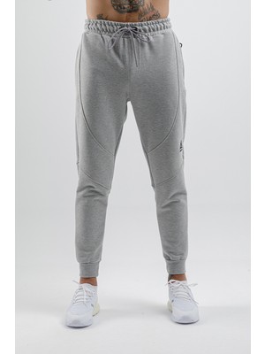 Airlife Fleece Erkek Içi Yünlü Hafif Slim Eşofman Altı Gri