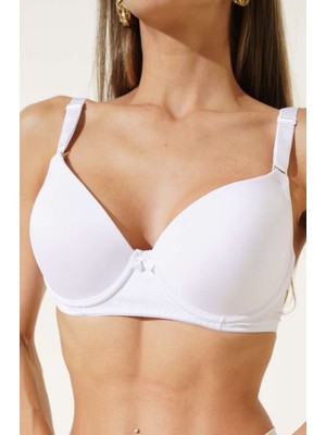 Ecem Yıldız Desteksiz Battal Sütyen