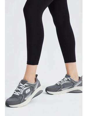 Skechers Skech-Air Extreme 2.0-Daily Memory Foam Leather Womens Sneaker Hafızalı Taban Hakiki Deri Kadın Günlük Spor Ayakkabı Gri