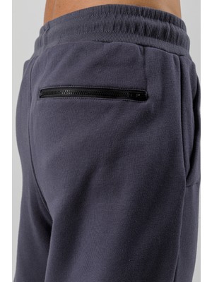 Airlife Fleece Erkek Içi Yünlü ve Düz Paçalı Alt Titanyum