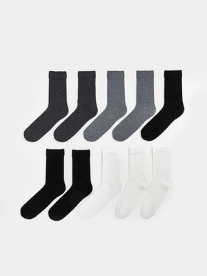 LC Waikiki Karışık Erkek Soket Çorap 10'lu