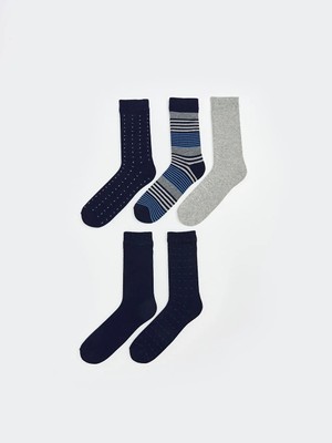 LC Waikiki Karışık Çizgili Erkek Soket Çorap 5'li
