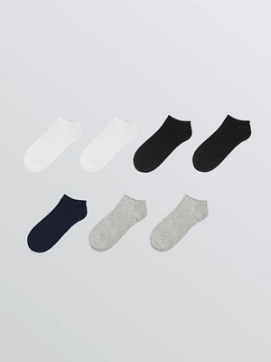 LC Waikiki Karışık Erkek Sneaker Çorap 7'li