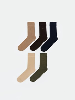 LC Waikiki Karışık Desenli Erkek Soket Çorap 5'li