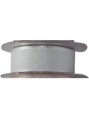 Akıllı Durak Sedef Kurdele 25 mm Beyaz 5 Metre