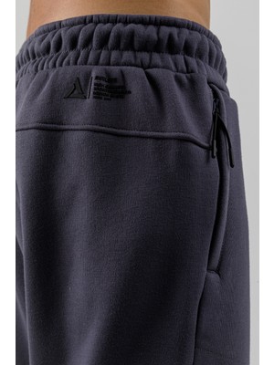 Airlife Fleece Erkek Içi Yünlü ve Ribana Paçalı Alt Titanyum