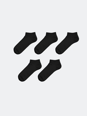 LC Waikiki Siyah Erkek Patik Çorap 5'li