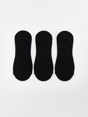 LC Waikiki Siyah Erkek Babet Çorap 3'lü