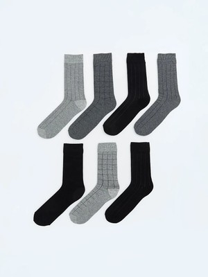 LC Waikiki Karışık Desenli Erkek Soket Çorap 7'li