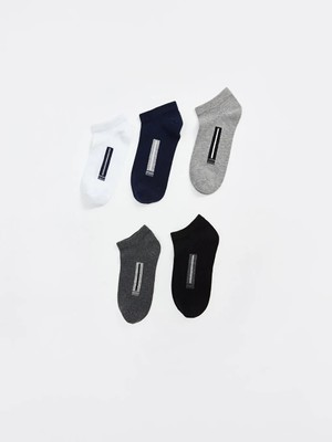 LC Waikiki Karışık Desenli Erkek Patik Çorap 5'li