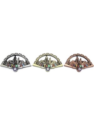 Aesco Istanbul Temalı Metal Magnet Model 2