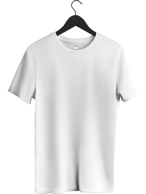 MGAX Regular Basic Sıfır Yaka %100 Pamuk Compact Penye Erkek T-Shirt