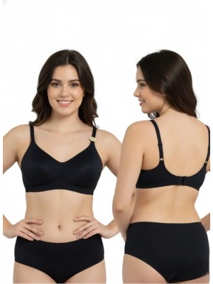 F.k Kadın Lingerie Lazer Kesim Push Up Balensiz Sütyen