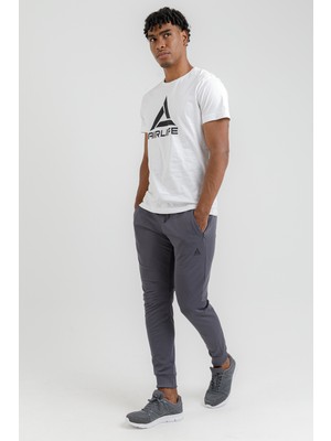 Airlife Sportswear Erkek Hafif Slim Eşofman Altı Smoked
