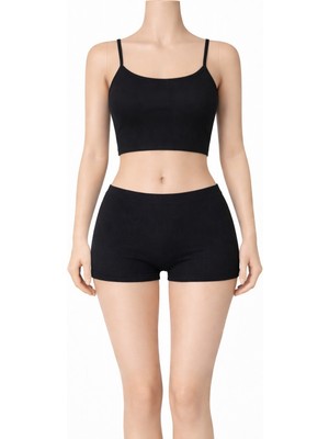 Belpa Likralı Kadın Mini Şort, Kadın Boxer, Kadın Iç Giyim Boxer %95 Pamuk %5 Likra