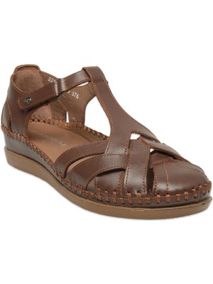 Forelli Larni-Z 22526 Günlük Kahverengi Kadın Sandalet