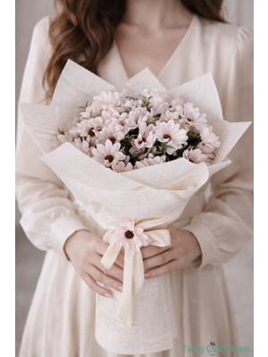 Yapay Çiçek Sitesi Yapay Kız Isteme Çiçeği Özel Gün Buketi Model 13