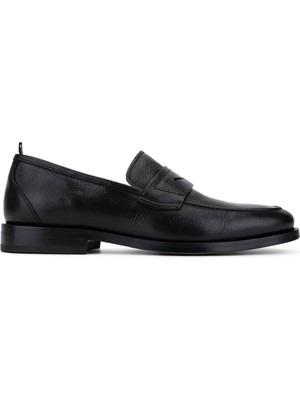 Rossi Erkek Hakiki Deri Siyah Loafer Ayakkabı 668 1457 Erk Ayk SK25-26 Nero