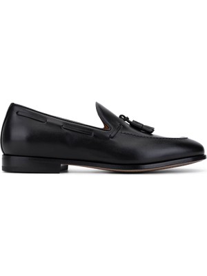 Rossi Erkek Hakiki Deri Siyah Casual Ayakkabı 668 266 Erk Ayk SK25-26 Nero
