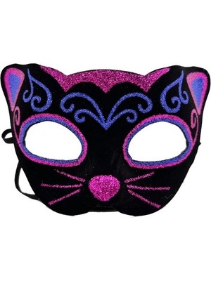 Aesco Kadife Kaplama Kedi Maskesi