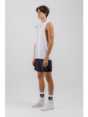 Airlife Training Crı-06 Fit Lv Orta Bel 2'si 1 Arada Taytlı Erkek Sporcu Şortu Lacivert