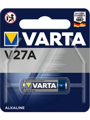 Varta  V27A 12V Alkalinli Pil 12VOLT (MN27, LR27, 27A, MN27A)