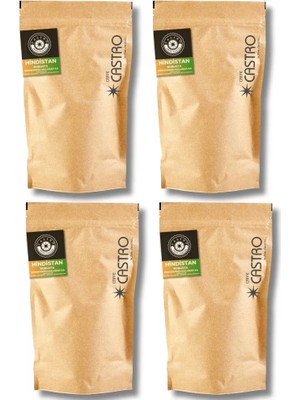 Castro Hindistan Cherry Robusta Kahve 1000 GR.(4X250 Gr)