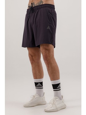 Airlife Sportswear Crı-06 Run S 18 cm Astarlı Iç Çamaşır Destekli Koşucu Erkek Şortu Lacivert