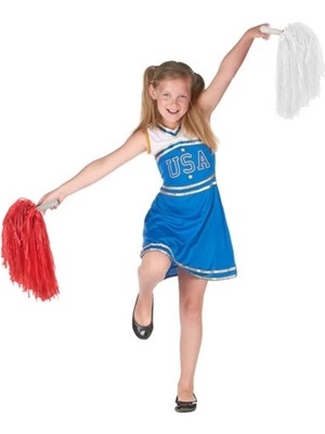 Aesco Kırmızı Beyaz Gösteri Ponponu