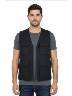 Hamitogulları Lacivert Yazlık Yelek