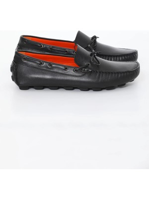 Faruk Balkanas Rock Model Kauçuk Taban Natural Deri Loafer Ayakkabı