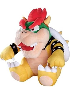 Nexa 109231532, Super Mario Bowser Peluş Figür, Özel ve Detaylı Tasarım, Dayanıklı Kumaş, 27 cm