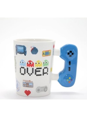 Aesco Porselen Game Over Kupa Bardak