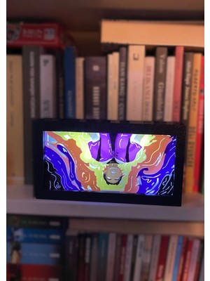 Valorant Fan Art Clove Lightbox  MasaLambası