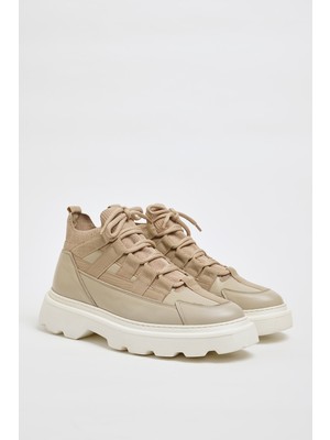 Faruk Balkanas Roberto Model Eva Taban Kombinasyonlu Deri Bot