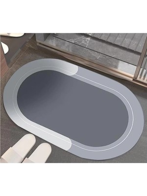 Aesco Oval Süper Emıcı Banyo Paspası