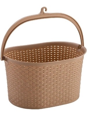 Eco Lounge Hasır Görünümlü Mandal Sepeti