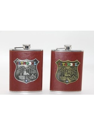 Aesco Paslanmaz Çelik Istanbul Yöresel Matara Model 2